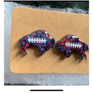 Buffalo bills earrings